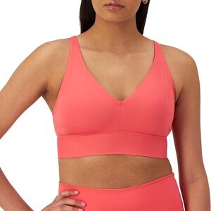 Champion Coral V-Neck Low-Impact Sports Bra